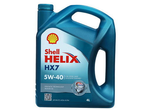 亞馬遜Shell 殼牌 HX7非凡喜力合成技術(shù)潤(rùn)滑油5W-40 SN級(jí)4升裝